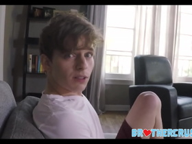 Athletic Twink Step Brother Jerks Off With And Fucked By Older Step Brother POV