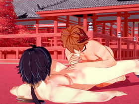 Genshin Impact Yaoi - Blowjob and Fucked by Zhongli - Japanese Asian Manga anime game porn gay
