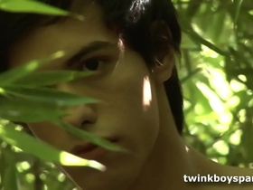 Twinks Anibal and Julian Fuck Outdoors