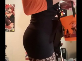 Ya listo para ir a pedir dulces