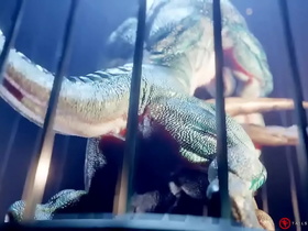 Reptiles cogiendo salvajemente