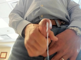 A shot clip of the best cumshot with a huge load